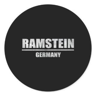 Ramstein Gery Airbase Air Base Classic Round Sticker