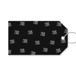 Randomly Arranged Design, Business Logo or Image Gift Tags