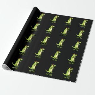 Rap-tile Funny Reptile Lizard Pun Dark BG