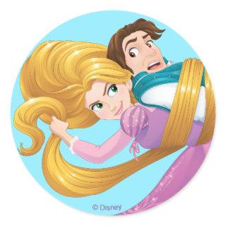 Rapunzel | Bad Hair Day Classic Round Sticker