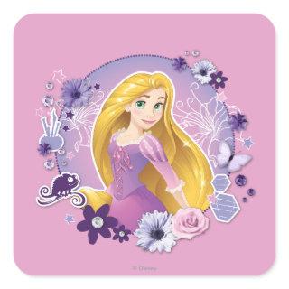 Rapunzel - I Light my Own Way Square Sticker