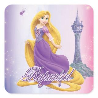 Rapunzel Princess Square Sticker