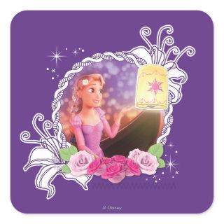 Rapunzel - There's Magic in the World Square Sticker