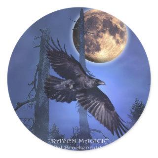 "RAVEN MAGICK" Stickers