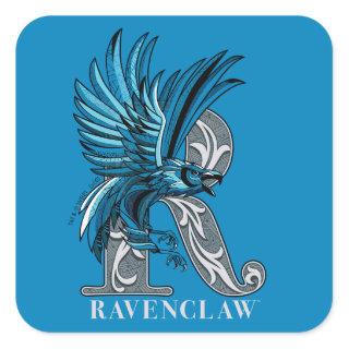 RAVENCLAW™ Crosshatched Emblem Square Sticker