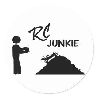 RC Junkie Classic Round Sticker