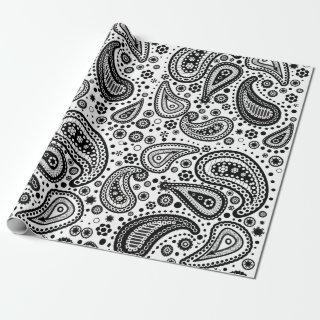 Ready to Color Paisley Patterned Paper