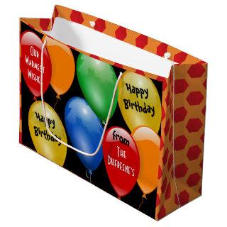 Ready to Go Personalized Birthday Large Gift Bag