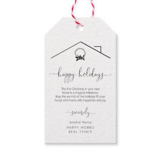 Realtor Christmas Gift Tag for Clients