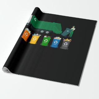 Recycling Trash Truck