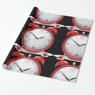Red Alarm Clock Glossy