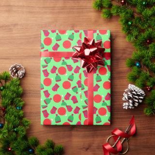 Red and Green Holiday Pattern