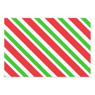 Red and Green Stripes Pattern  Sheets
