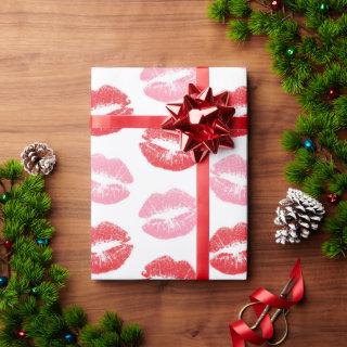 Red and Pink Lips, Pattern Of Lips, Lipstick, Kiss