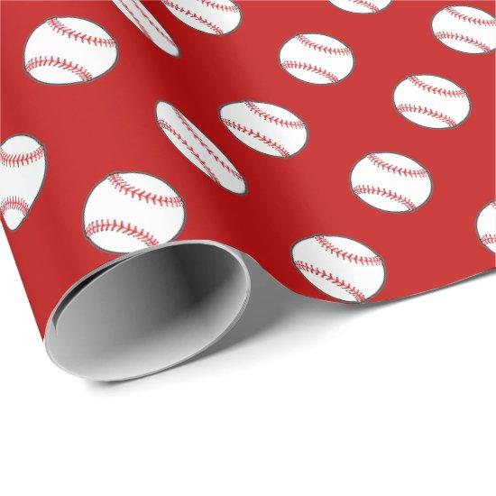 Red and White Baseballs | Any Background Color