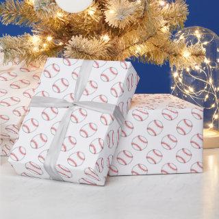 Red and White Baseballs | Any Background Color