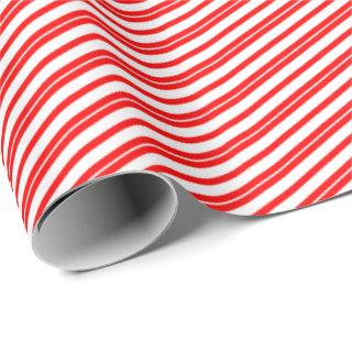 Red and White Candy Cane Stripes