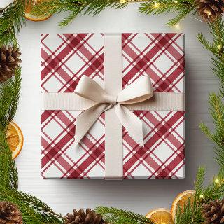 Red and White Plaid