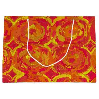 Red and Yellow Large Gift Bag