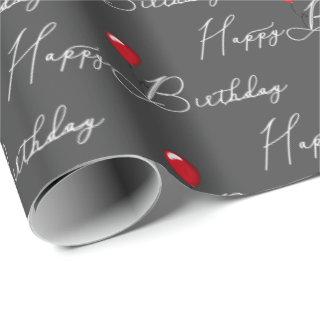 Red Birthday Balloon With Text