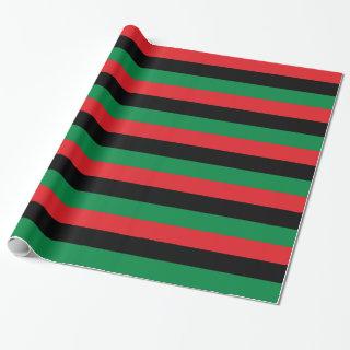 Red Black and Green Flag