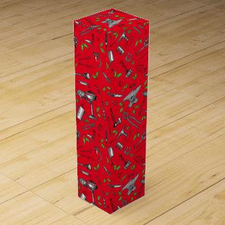 Red Blacksmith Christmas Wine Box