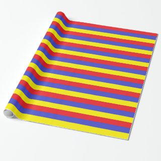 Red, Blue and Yellow Stripes