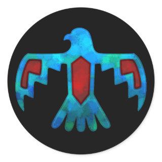 Red & Blue Thunderbird Sticker