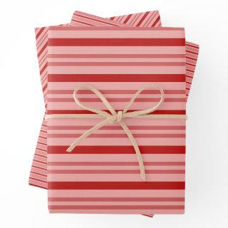 Red Candy Canes, Classic & Fun Christmas Striped   Sheets