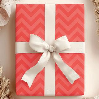Red Chevron Zigzag