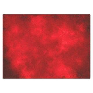 Red Cloud Effect Tissue Paper