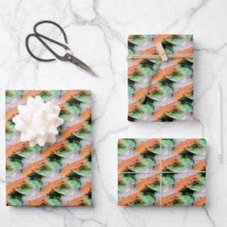Red Eft Orange Salamander Animal Pattern   Sheets