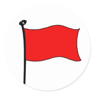 Red Flag: stickers (small)