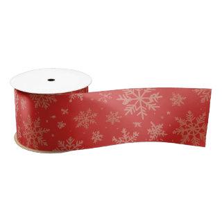 Red For Angels Decorating the Tree Satin Ribbon