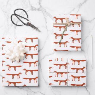 Red Fox Pattern  Sheets