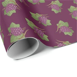 Red Grapes Pattern