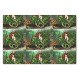 Red Haired Mermaid Tissue Paper