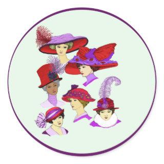 Red Hats Sticker