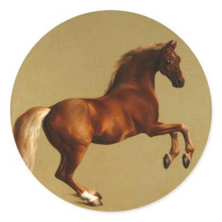 RED HORSE CLASSIC ROUND STICKER