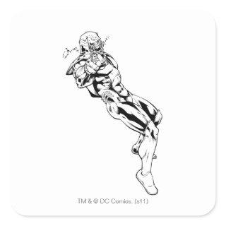 Red Lantern Corps - Rage Leaning 3 Square Sticker