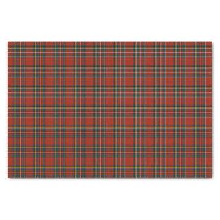 Red Plaid Royal Stewart Tartan Tissue Paper