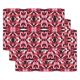 Red Power Perspective Color Gradient Filled Art  Sheets