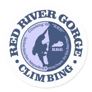 Red River Gorge (Climbing) Classic Round Sticker