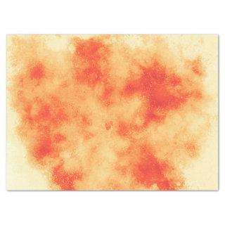 Red star cluster cloud effect Tissue Paper