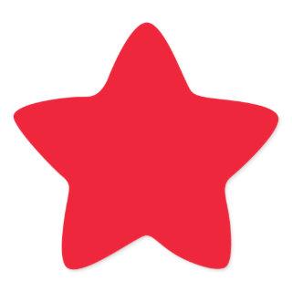 Red Star Sticker