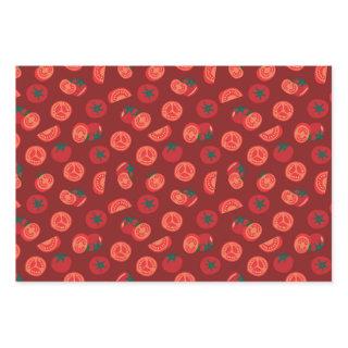 Red tomato pattern  sheets