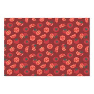 Red tomato pattern  sheets