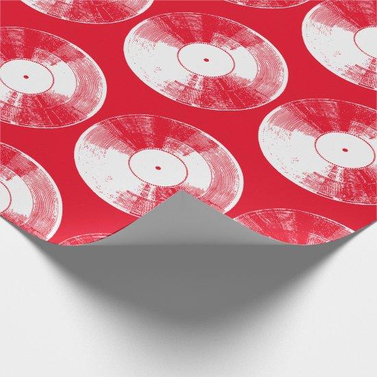 Red Vinyl Record