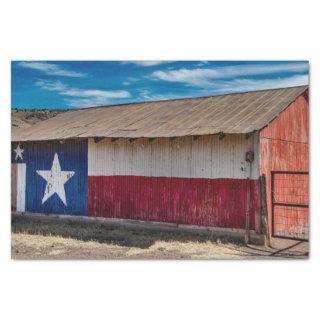Red, White and Blue Barn - With Stars! Tissue Paper