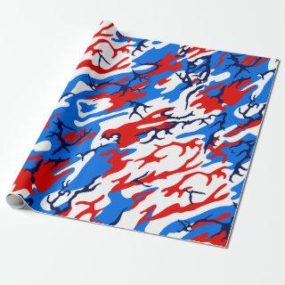 Red White and Blue Camo